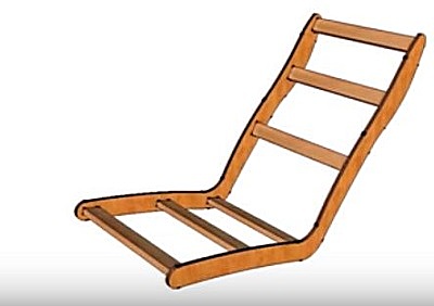 Кресло качалка: чертежи и размеры, легкие варианты конструкции