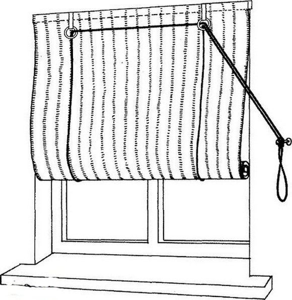 Механизм для рулонных штор своими руками: пошаговая инструкция