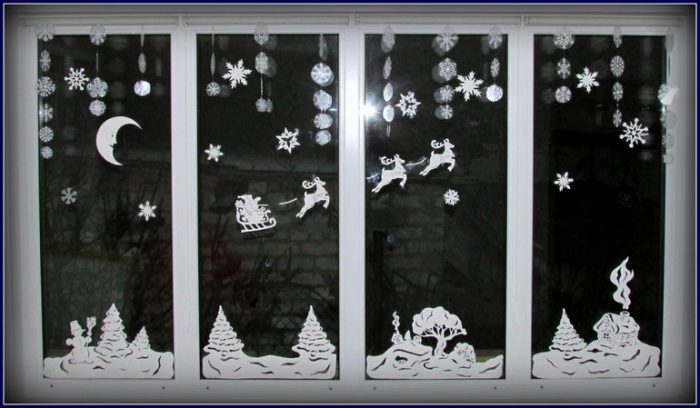 Как украсить окна на Новый год: хорошие способы есть, их даже трудно счесть