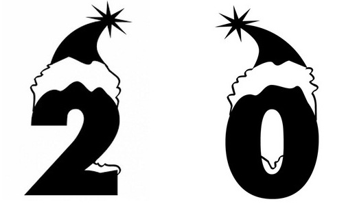 Трафареты на окна на Новый год 2020: крыски или мышки, снежинки и компания