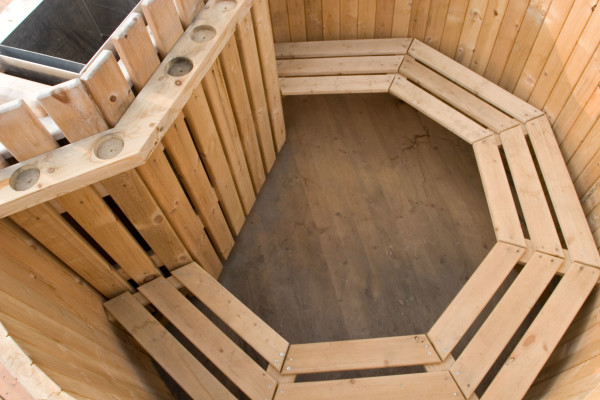 Купель для бани своими руками: деревянная, бетонная и модель миниатюра