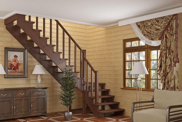Сколько места занимает лестница: разновидности конструкций и простой расчет
