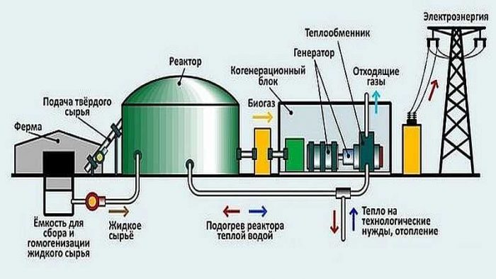 Устройство, преимущества и недостатки, проектирование биогазовых установок