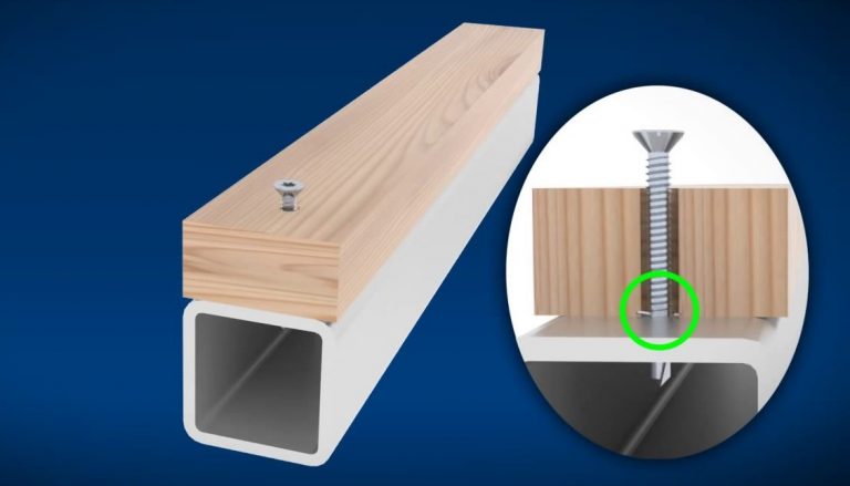 Как прикрепить доску к металлической трубе: популярные способы