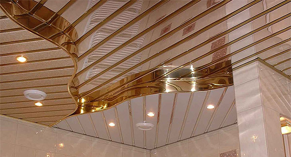 Реечный потолок своими руками: технология, нюансы и монтаж практичных панелей
