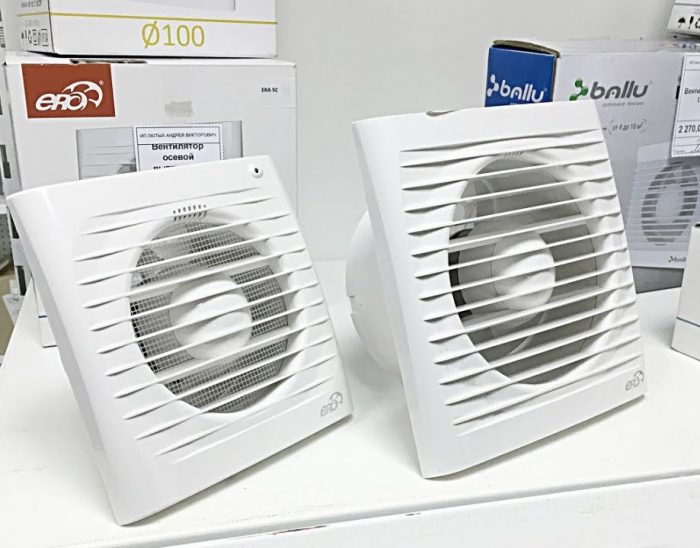 Вытяжной вентилятор для ванной комнаты: выбор модели, ее установка