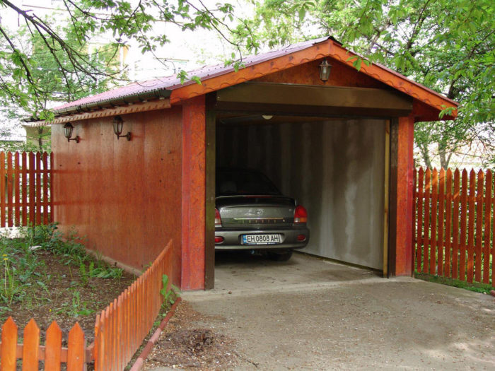 На каком расстоянии от забора можно строить гараж: нормативы и правила