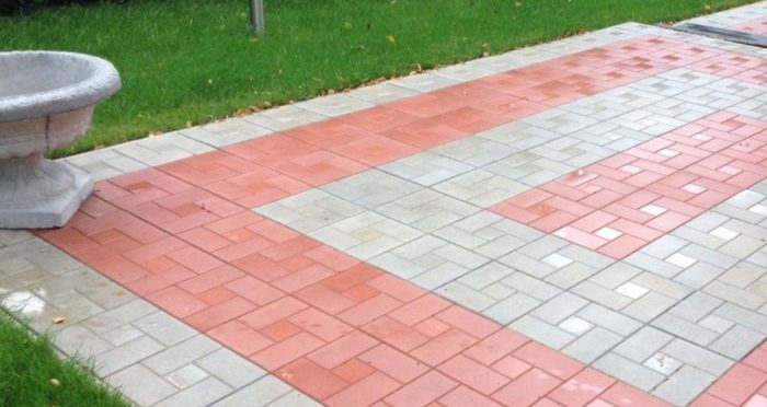 Варианты укладки брусчатки и тротуарной плитки: виды изделий и популярные схемы